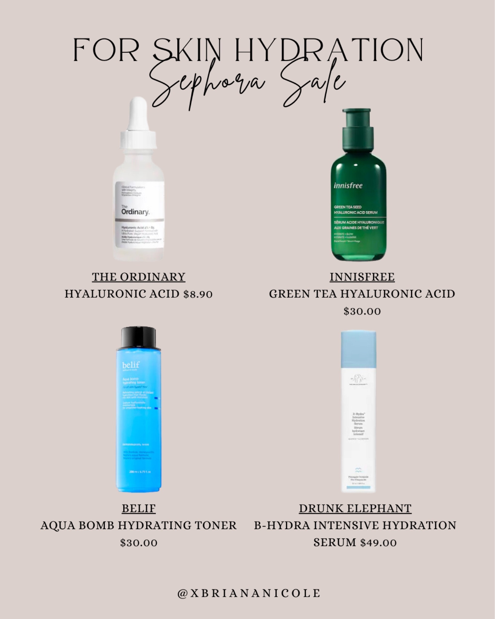 Hydrating skin faves from the Sephora sale! 

#LTKSeasonal #LTKHolidaySale #LTKGiftGuide