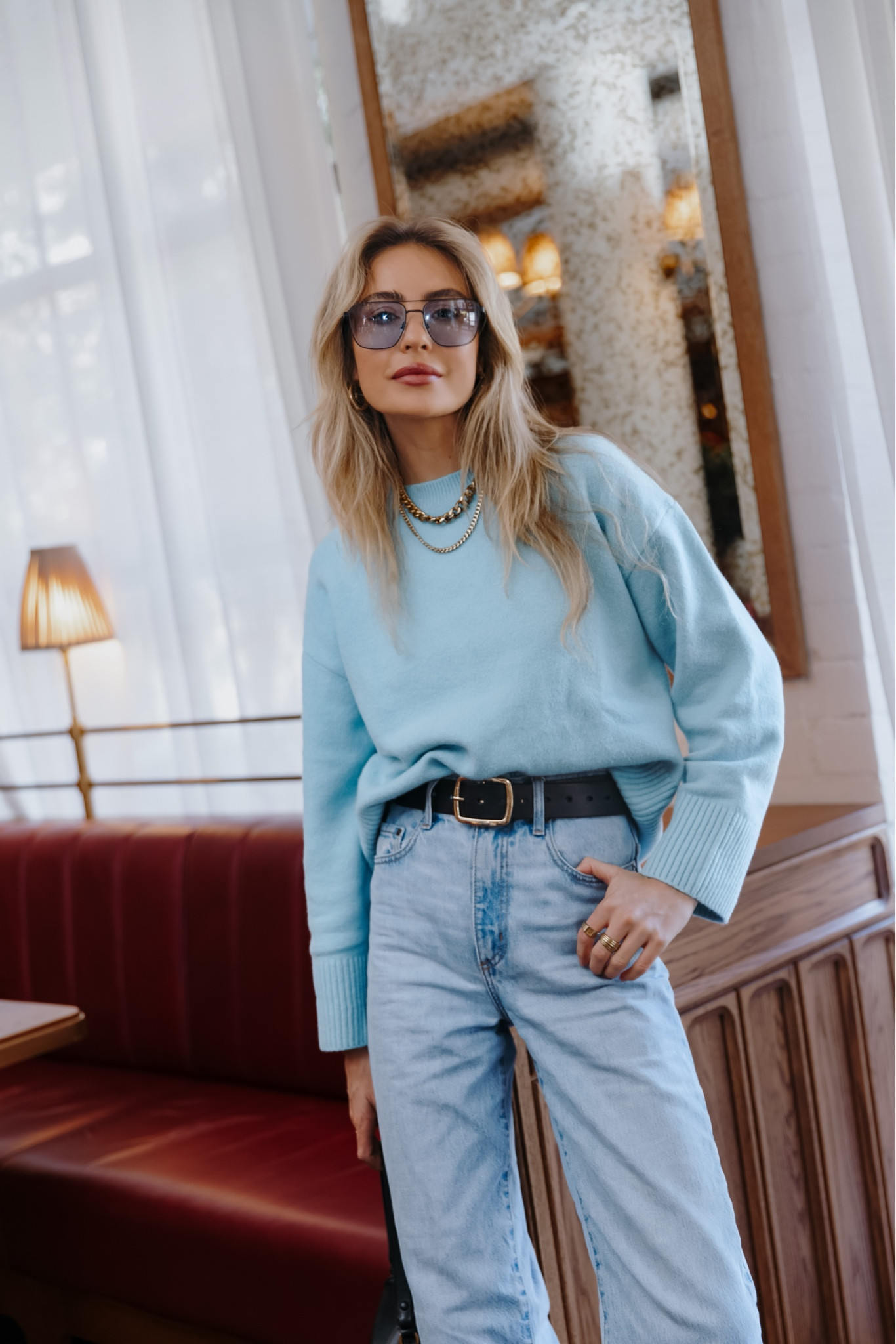 Welcoming sweater season. I love a light weight warm jumper that is soft enough to tuck into pants without the bulk 

#LTKunder100 #LTKstyletip #LTKSeasonal