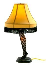 Holidays Christmas Story's Famous Leg Lamp with Fringed Shade ~ 20" High X 10" Diameter | Amazon (US)