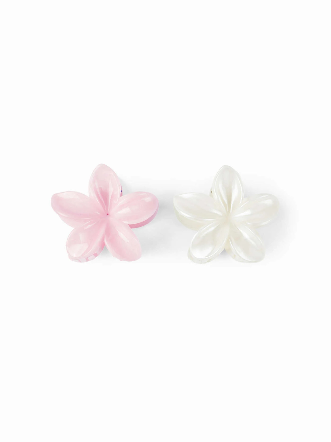 2PCS FLORAL HAIR CLAW SET For Daily Casual Outdoor | Cider