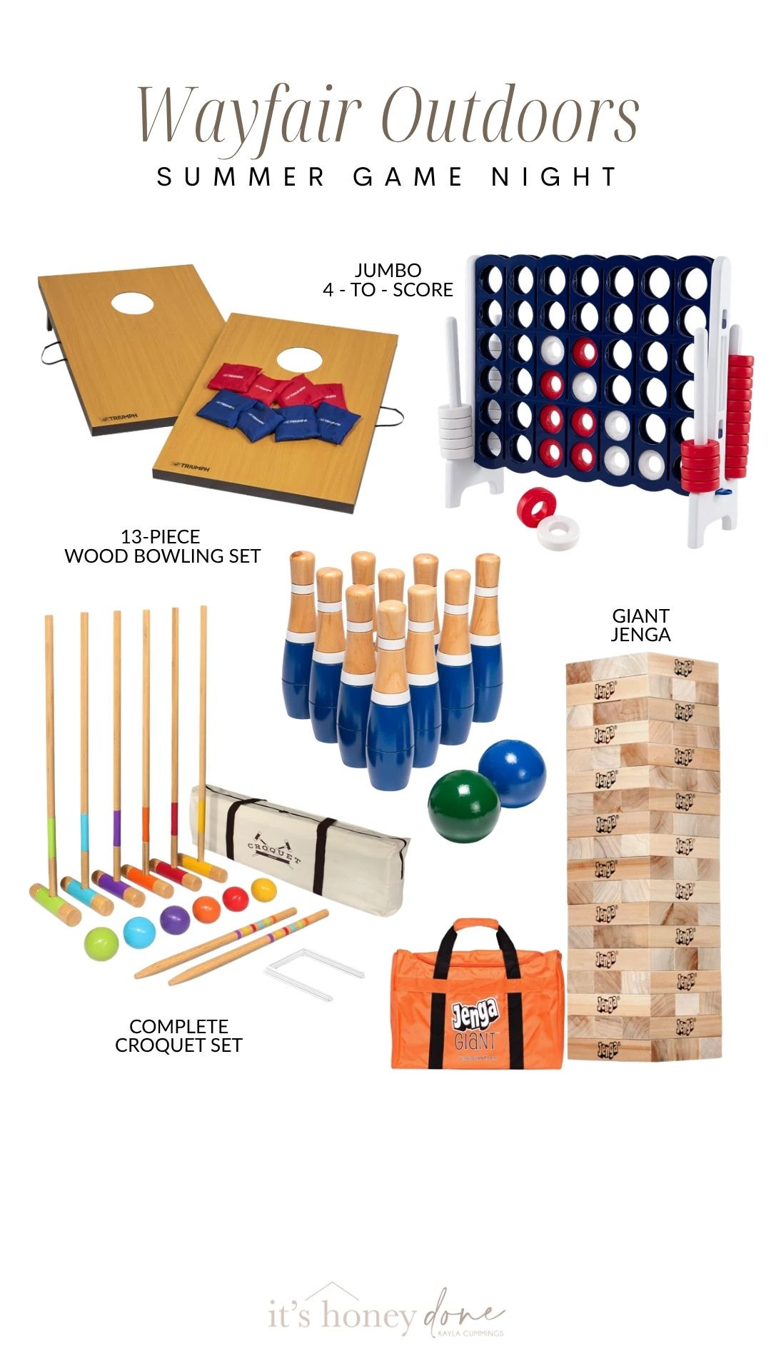 @Wayfair has tons of fun outdoor games, perfect for hosting!