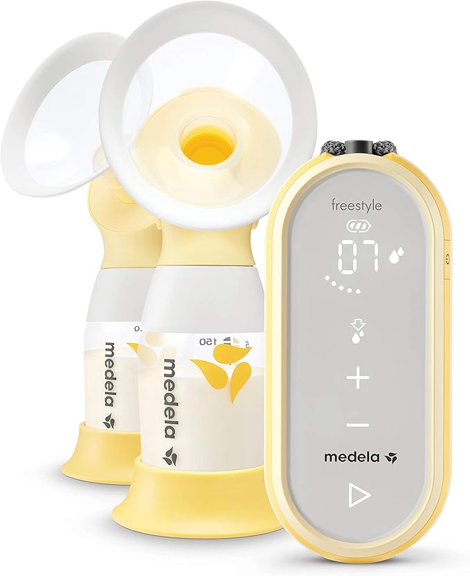 Medela Freestyle Flex Breast Pump, Closed System Quiet Handheld Portable Double Electric Breastpu... | Amazon (US)