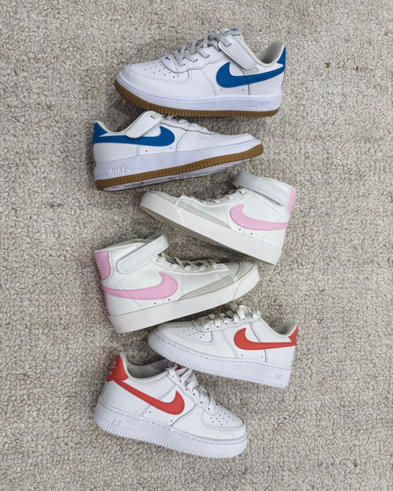 New sneakers for the girls 
Kids favorite Nike…both girls got the bottom pair they loved so much
Hartley also got the blazers…the high top version in a blue (linked below)

#LTKShoeCrush #LTKKids #LTKFindsUnder100