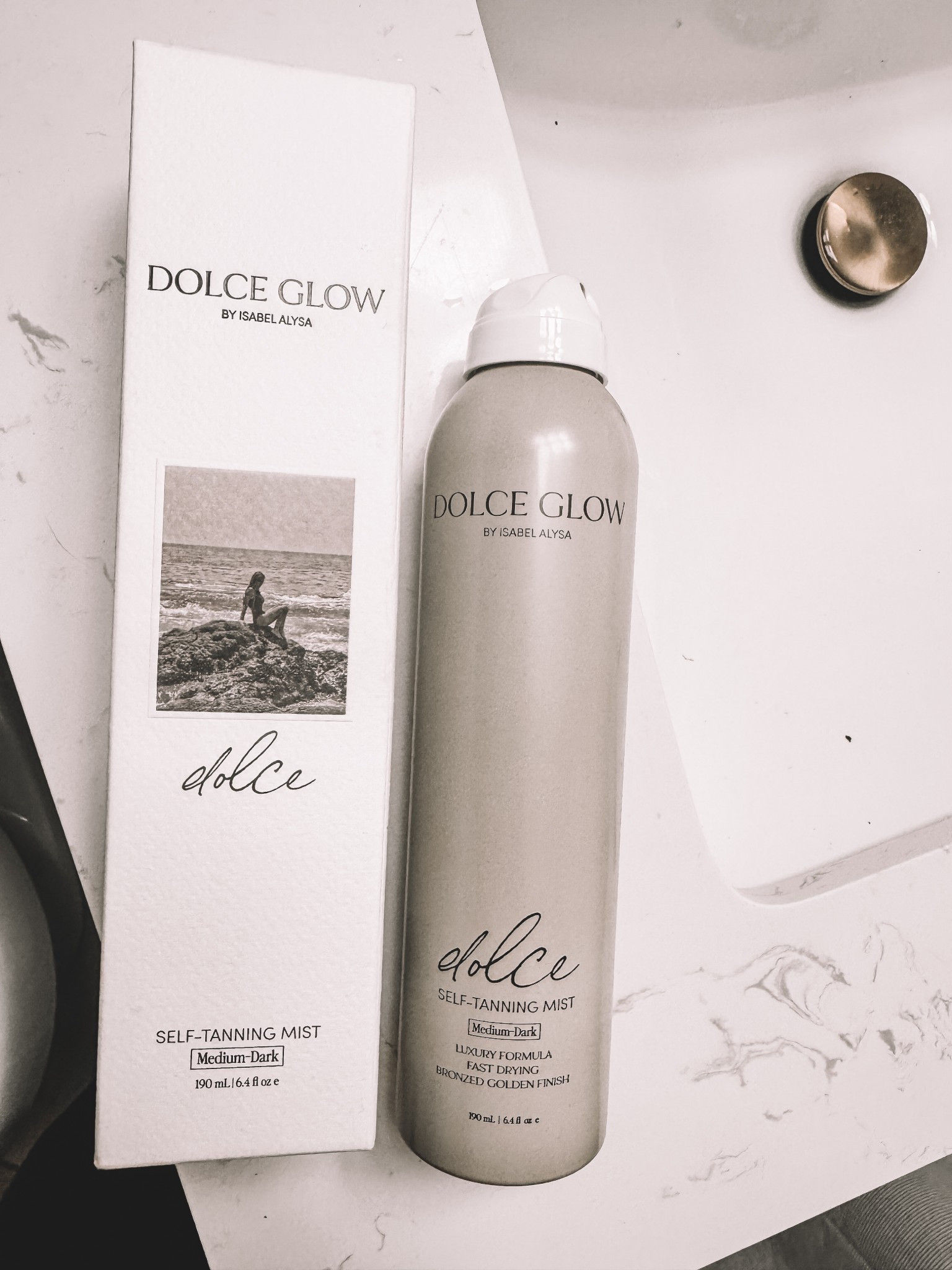 If you are ready for a summer glow, I have the perfect self tanner for you.
Dolce tan comes in a spray or mousse. It dries instantly, has virtually no sunless tanner smell and gives a very believable color (which did NOT come off on my white towels the next day)

Spring outfits, spring dresses, vacation, beach vacation, resort 

#LTKSwim #LTKBeauty #LTKgrwm