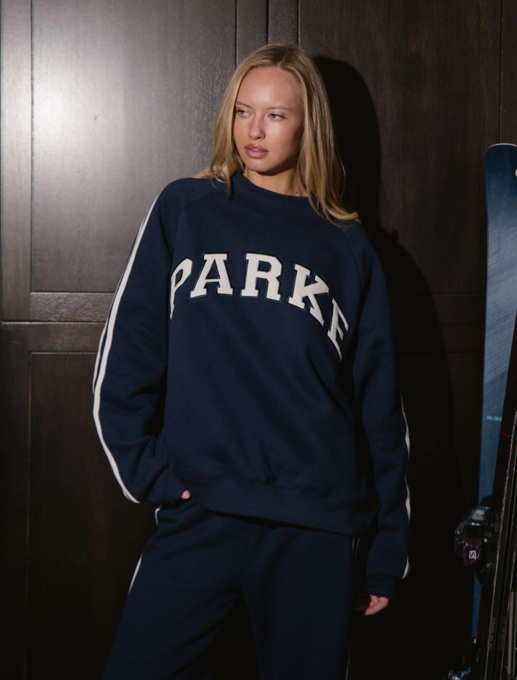 Sport Stripe Mockneck - Shadow | Parke