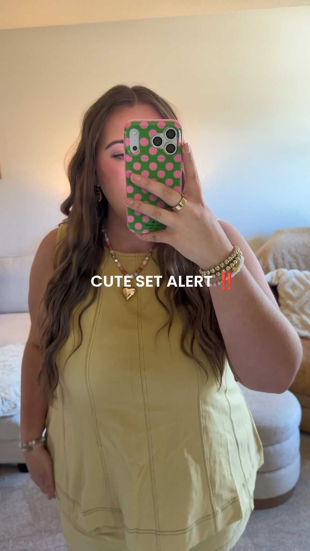 New favorite matching set 💛 I love this classy look!

#LTKootd #LTKSaleAlert #LTKMidsize