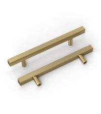 goldenwarm 20 Pack Brushed Brass Cabinet Handles Gold 3in Drawer Pulls Kitchen Hardware for Cabin... | Amazon (US)