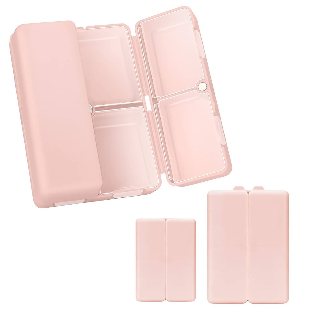 FYY 2 Pcs Daily Pill Organizer, 7 Compartments Portable Pill Case Travel Pill Organizer,[Folding ... | Amazon (US)