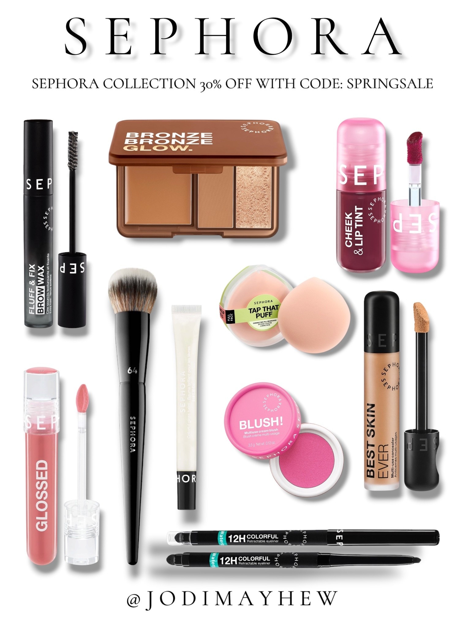 Sephora Collection 30% Off With Code: SPRINGSALE

#sephora #collection #makeup #beauty #foundation #concealer #lip #stick #gloss #liner #stain #beauty #eye #shadow #puff #powder #contour #highlighter #blush #brow #gel #wax #mascara #products #skin #care #teen #mom #wife #tween #spring #summer #sale #brush #brushes #tools 

#LTKBeauty #LTKSaleAlert