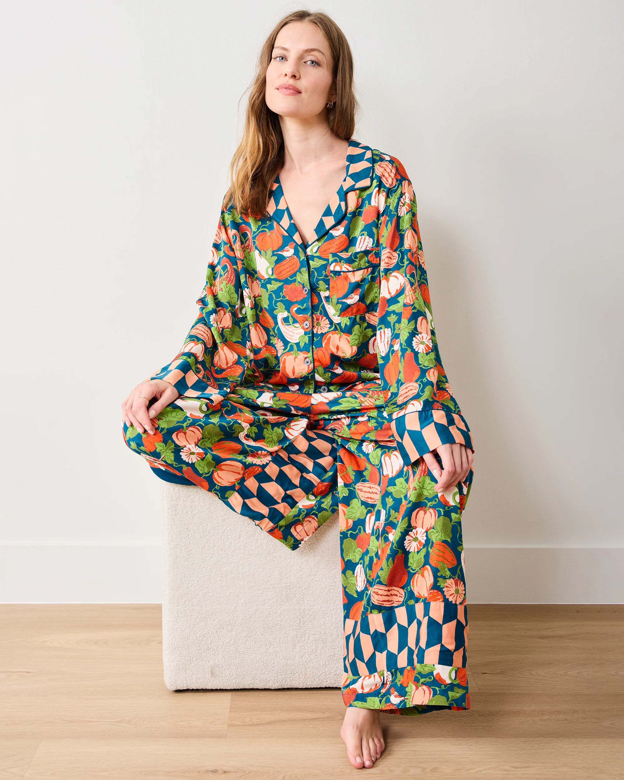 Pumpkin Patch - Eco Satin Soho Set - Midnight Harvest | Printfresh