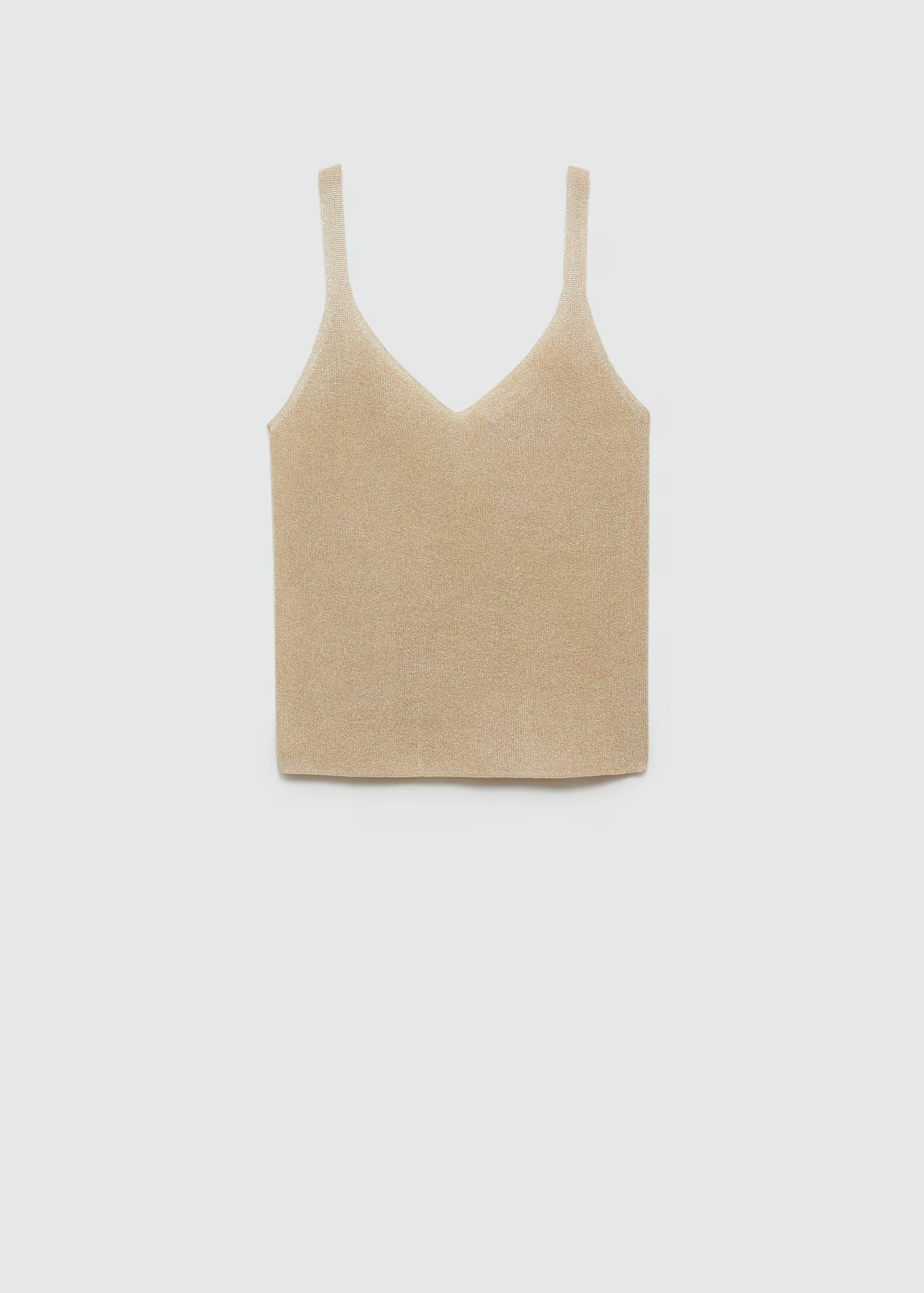 Lurex knitted top - Women | MANGO USA | Mango (US/MX/AU)