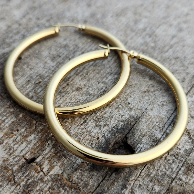 Big Ass Hoops - Etsy | Etsy (US)