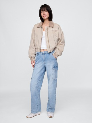 Mid Rise '90s Loose Cargo Jeans | Gap (CA)