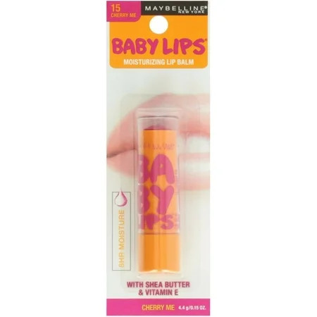 Maybelline Baby Lips Moisturizing Lip Balm Cherry Me 0.15 oz | Walmart (US)