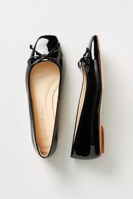 Guilhermina Square-Toe Ballet Flats | Anthropologie (US)