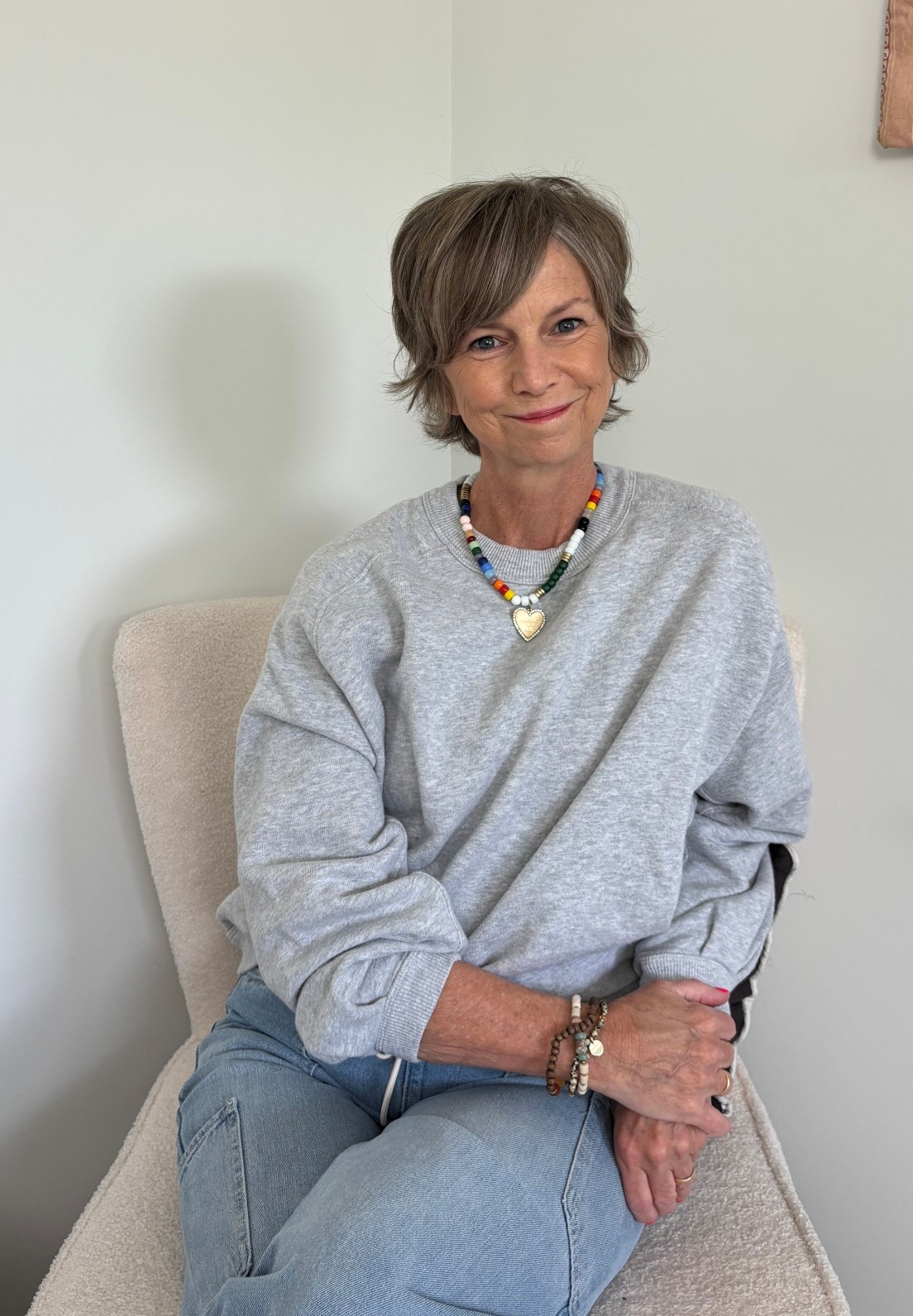 Pretty necklace with a cozy sweatshirt 

#LTKselfcare #LTKootd #LTKPetite