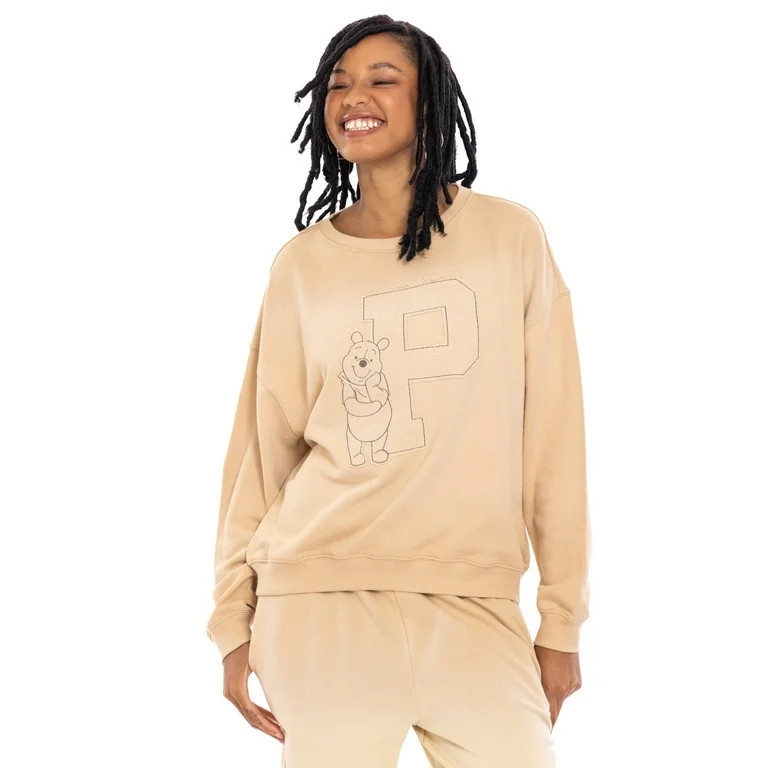 Disney Winnie the Pooh French Terry Pullover Sweatshirt Adult | Walmart (US)