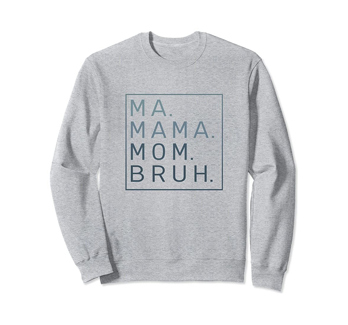 Ma Mama Mom Bruh Yellow Quote Mama Sweatshirt | Amazon (US)