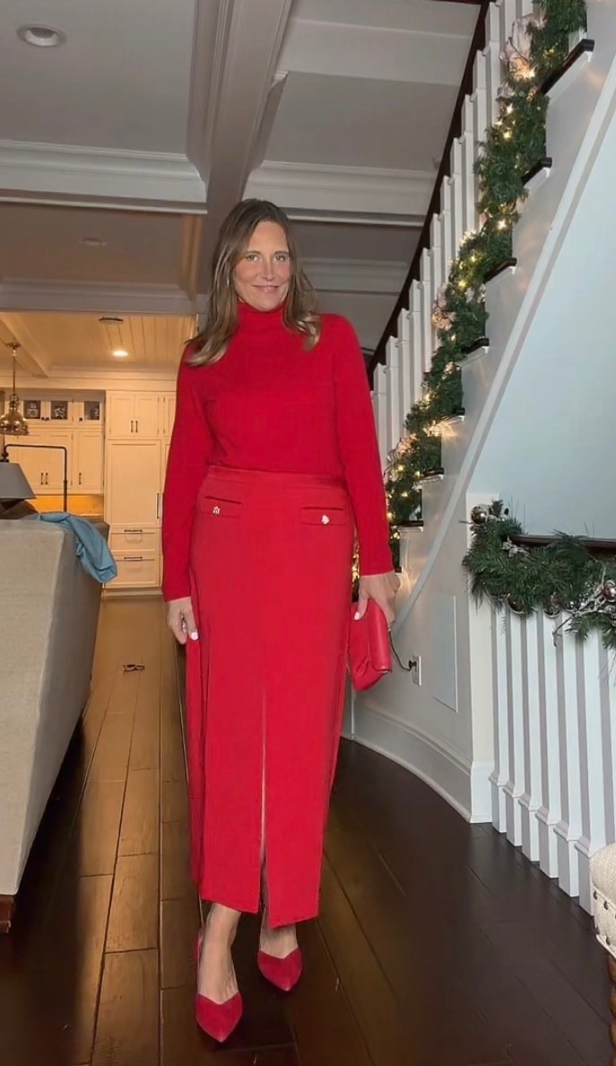 Holiday outfit inspiration! We are loving these bright red festive pieces from Talbots. This look would be perfect for any upcoming holiday events or work parties. Pair it with a long coat to stay warm during these winter months! 


#LTKHoliday #LTKSeasonal #LTKOver40