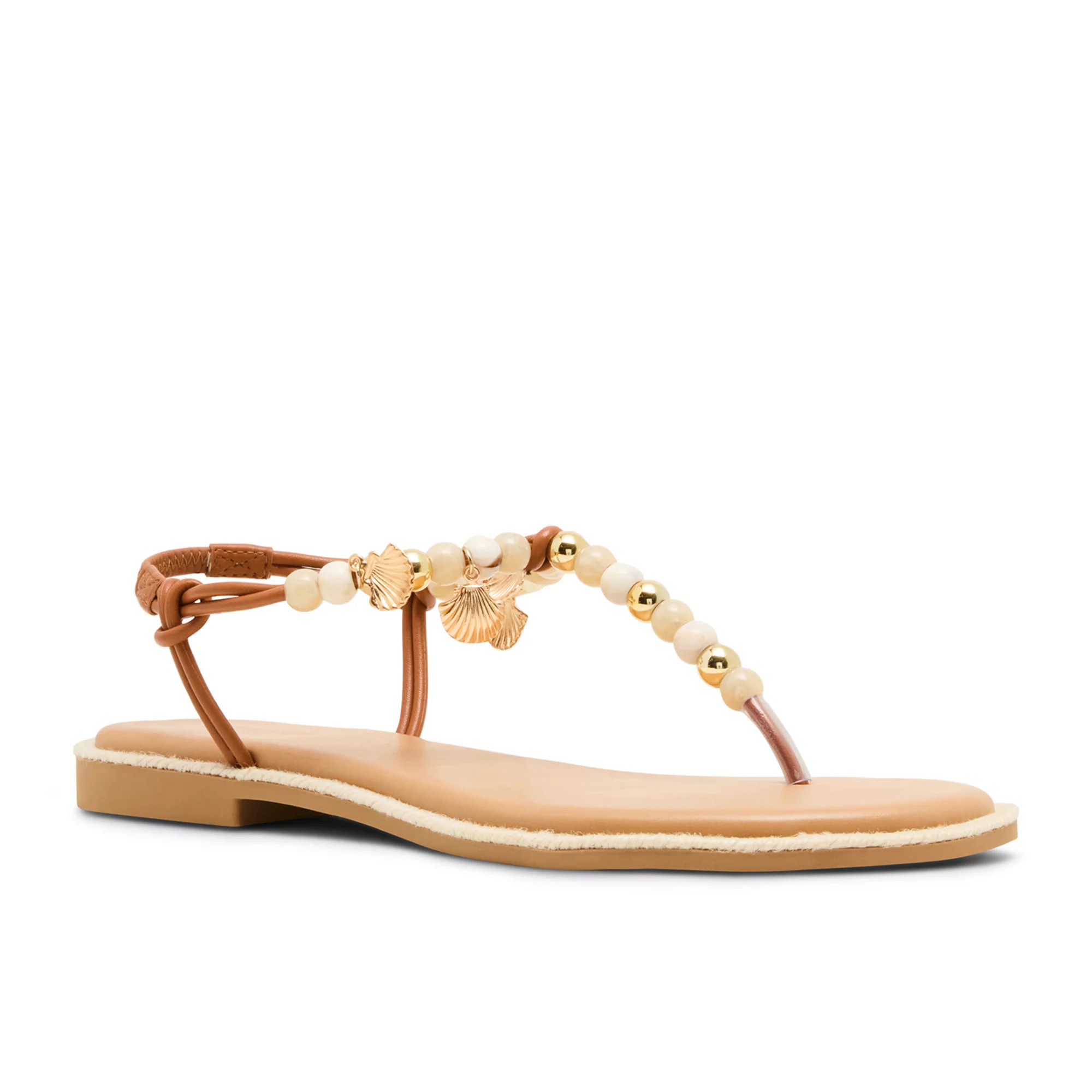 madden girl Shells Women's Beaded Thong Sandals | Kohl's