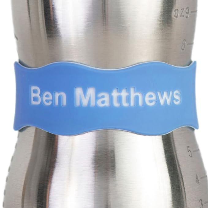 InchBug (4 Pack) Orbit Labels 2.0 Personalized (Lullaby Blue) | Amazon (US)