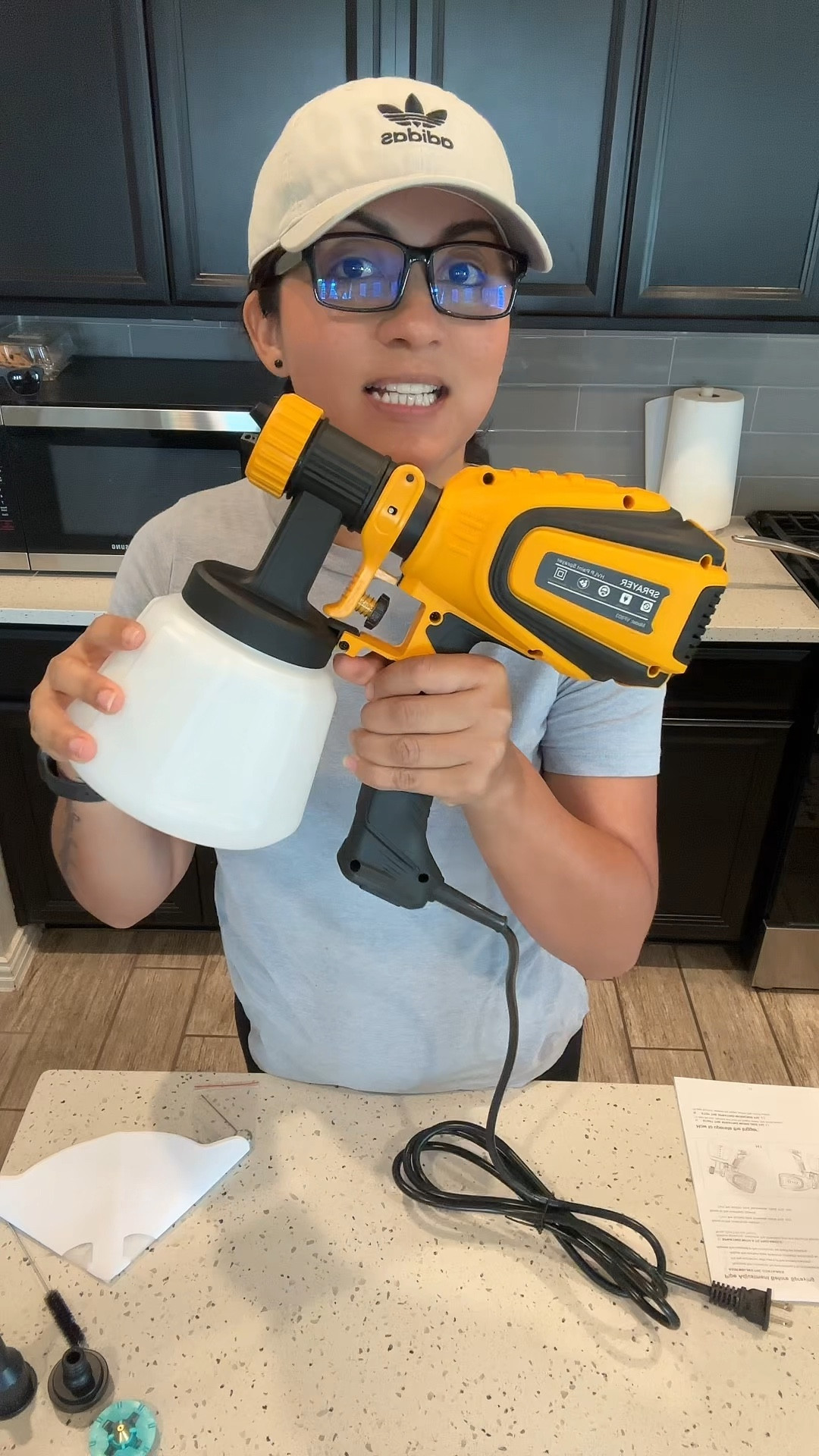 Pistola para pintar eléctrica #paintsprayer #diy #foru 