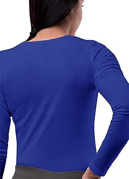 Sivvan Scrubs for Women - Long Sleeve Comfort Underscrub Tee | Amazon (US)