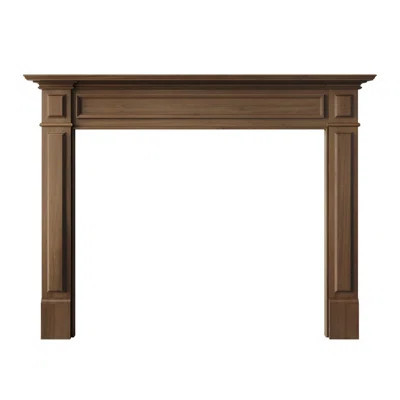 Riversdale Traditional Wood Fireplace Mantel Surround Kit Includes Wooden Mantel Surround & Shelf | Wayfair North America