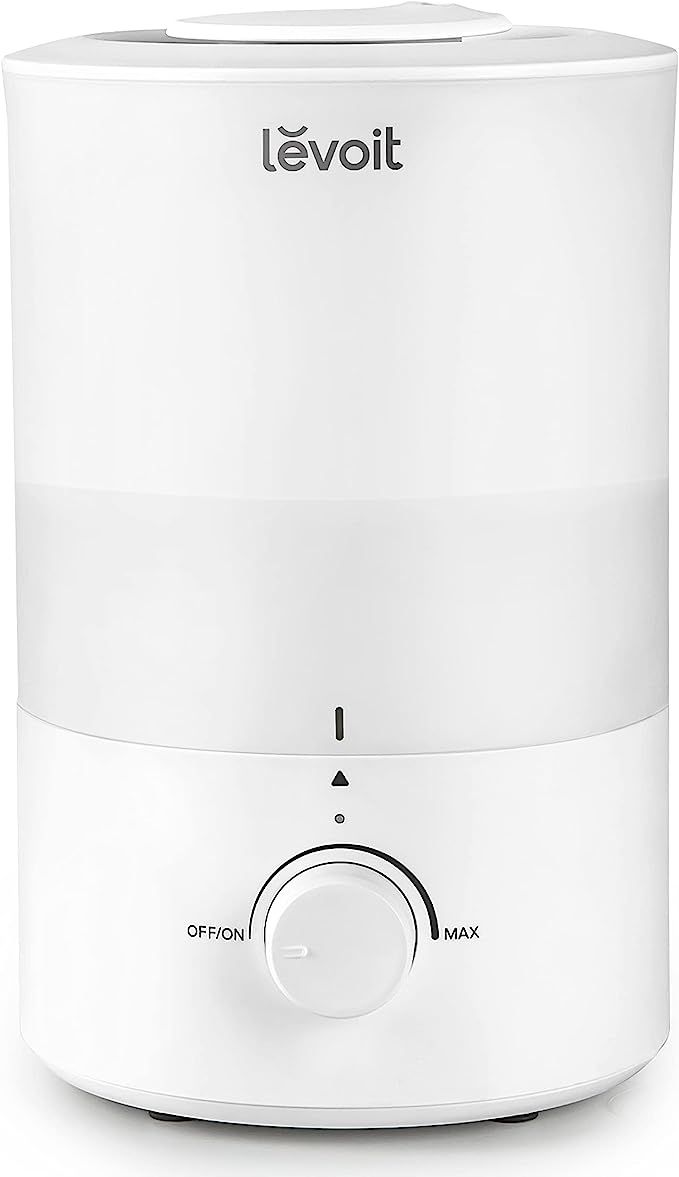 LEVOIT Humidifiers for Bedroom Large Room, 3L Cool Mist Top Fill Oil Diffuser for Baby Nursery an... | Amazon (US)
