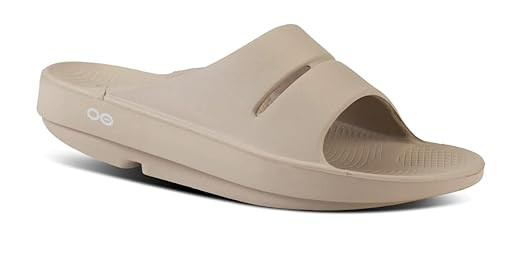 OOFOS OOahh Slide, Nomad - Men’s Size 10, Women’s 12 Lightweight Recovery Footwear Reduces St... | Amazon (US)