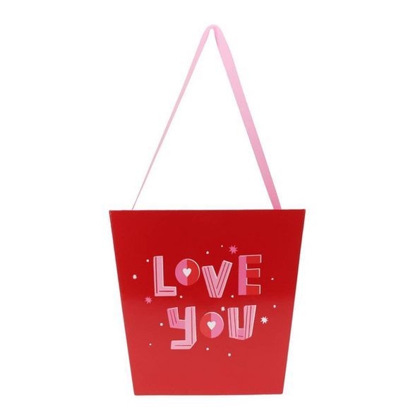 Love You Valentine's Paper Bucket - Spritz™ | Target
