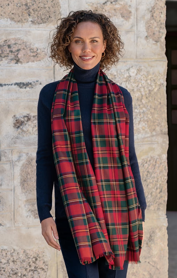 Merino Tartan Wrap | The House of Bruar