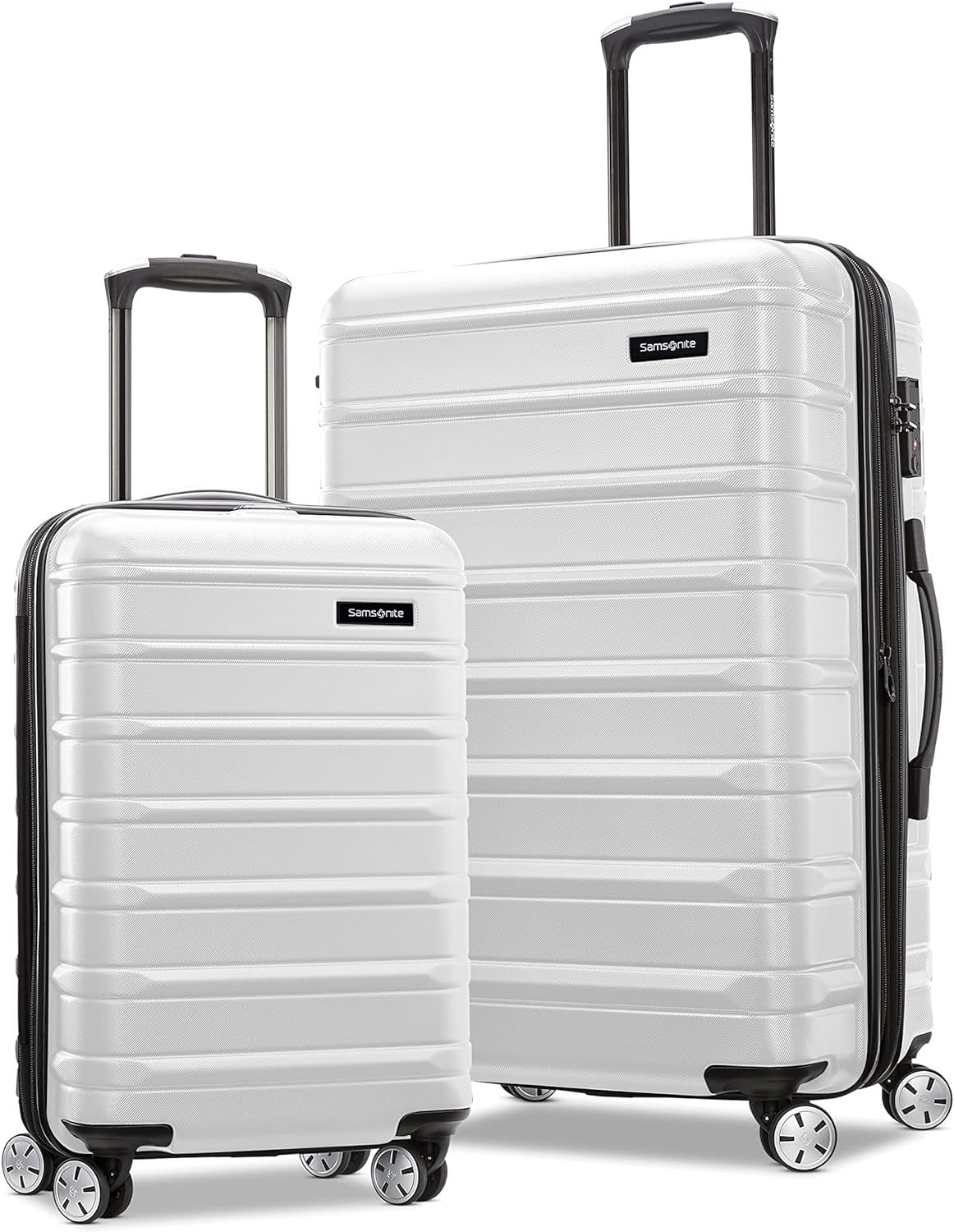 Amazon.com | Samsonite Omni 2 Hardside Expandable Luggage with Spinner Wheels, 2-Piece Set (20/24... | Amazon (US)