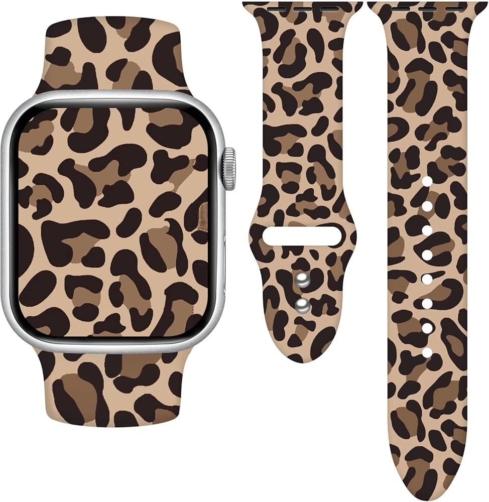Sport Watch Band Compatible with Apple Watch 40mm - 49mm (Replacement Silicone Strap for iWatch S... | Amazon (US)