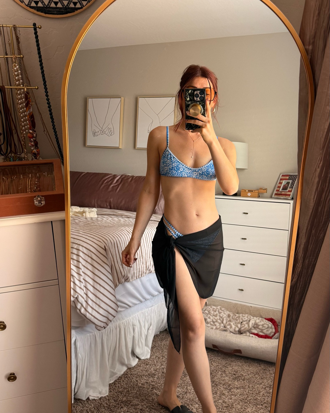 2 pack mesh Serong swim cover - size M.
Black and brown Sandals - size down half a size.

Summer outfits, beach vacation outfits, vacation outfits beach

#LTKSeasonal #LTKSwim #LTKPetite