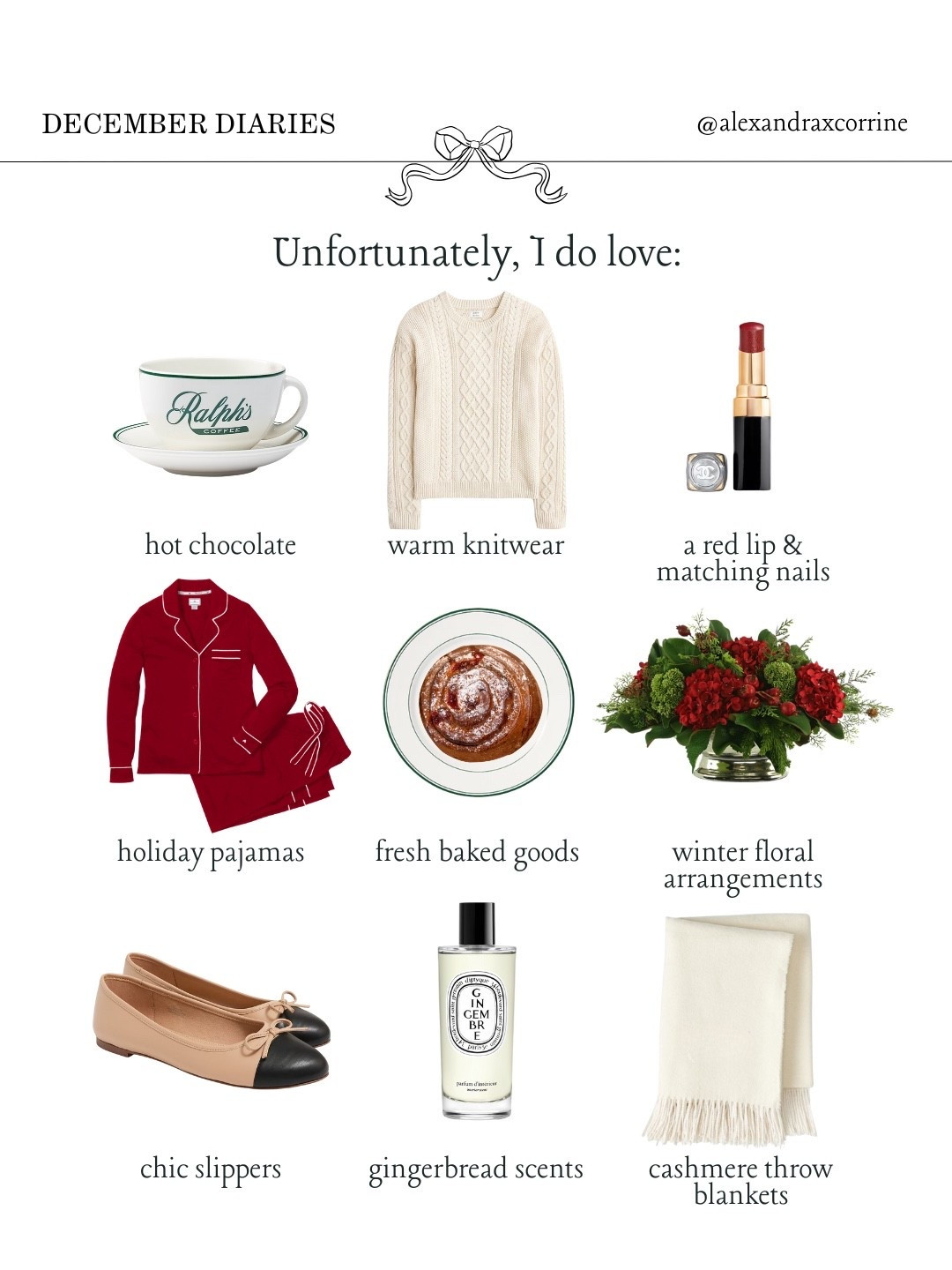 Unfortunately, I do love all of the Christmas classics ☕️🌲🧣🌨️

#winteraesthetic #christmasseason #winterseason #moodboardaesthetic #pinterestinspo 

[ Ralph Lauren Christmas aesthetic, Frank Sinatra winter, preppy chic holiday season, classic Christmas aesthetic, cozy winter aesthetic, hot chocolate season, chic winter essentials, Pinterest mood board aesthetic ] 

#LTKHoliday #LTKSeasonal