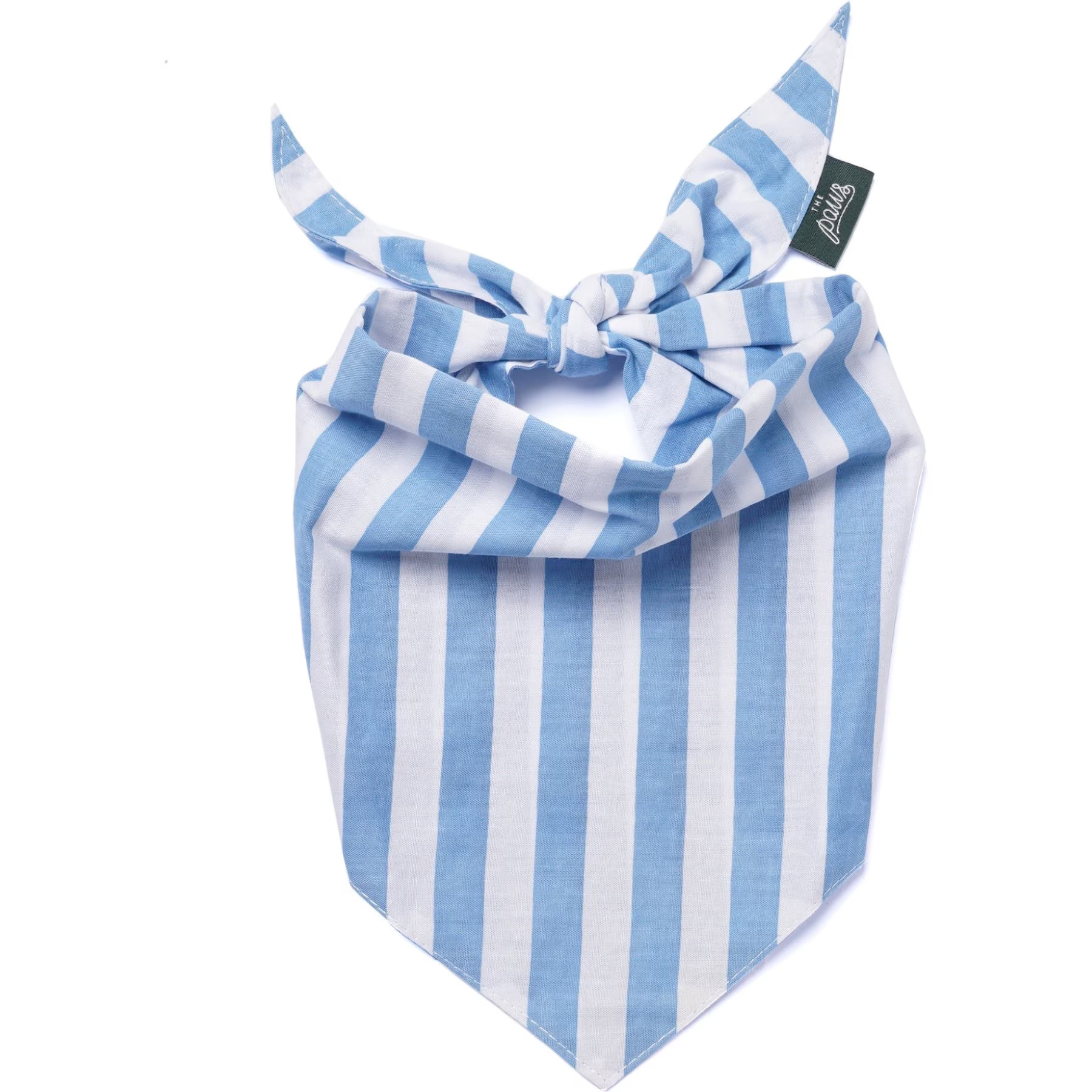 The Paws Cabana Dog Bandana, Blue, Medium | Chewy