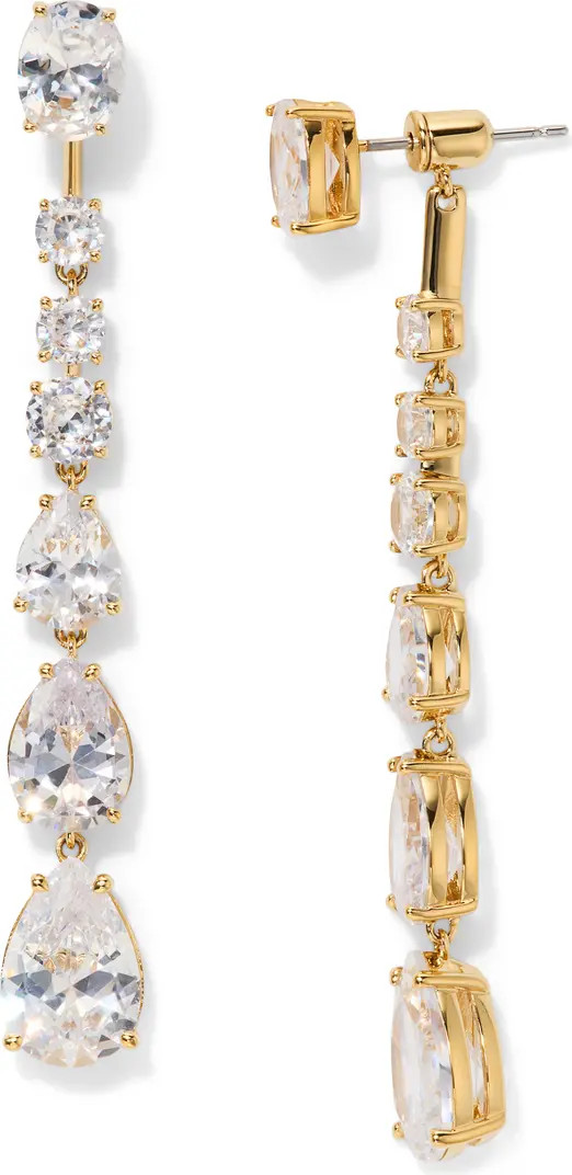 Sunshowere Crystal Front/Back Earrings | Nordstrom