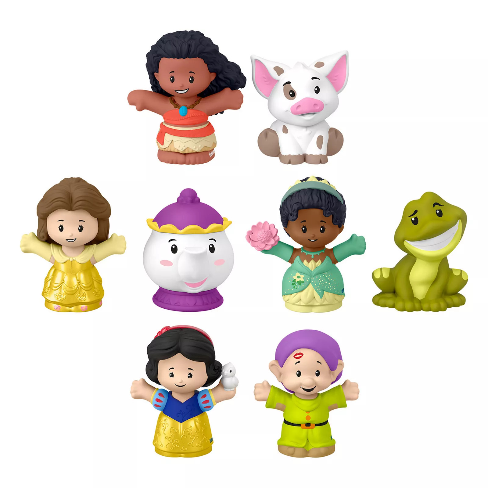Disney Princess Story Duos 8-Pack Figures by Fisher-Price Little People, Multi | Kohl's