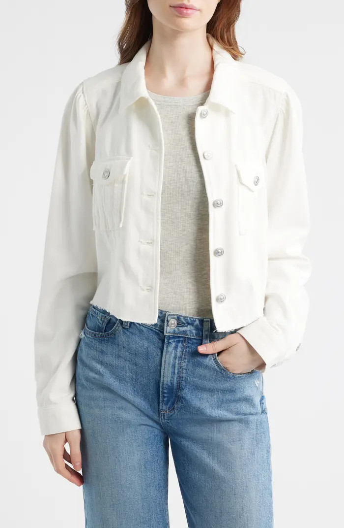 Pacey Crop Denim Jacket | Nordstrom