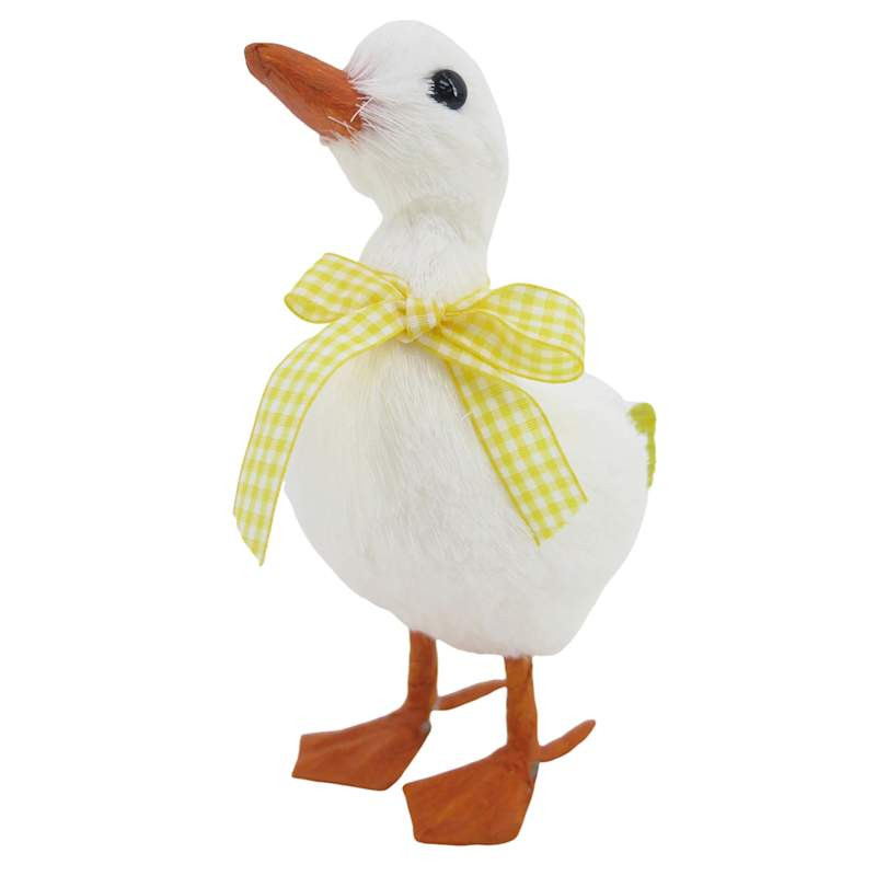 Easter Duck with Bow, 5.9" | At Home