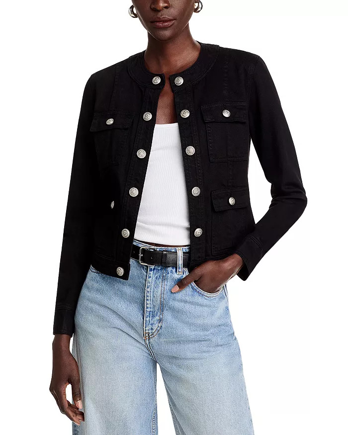 L'AGENCE Yari Denim Jacket Back to results -  Women - Bloomingdale's | Bloomingdale's (US)