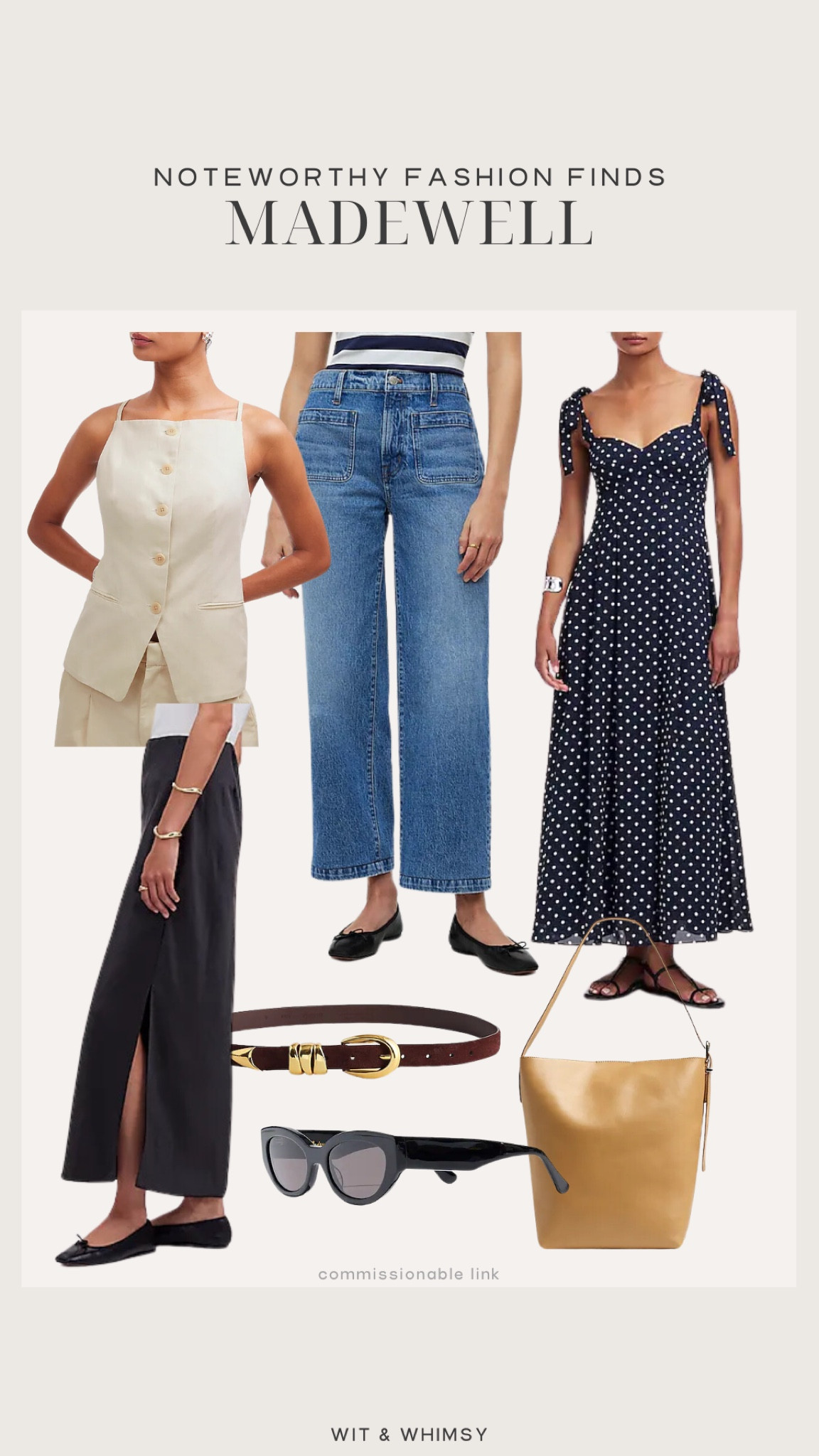 Noteworthy fashion finds for late summer and early fall from Madewell 

#LTKSeasonal