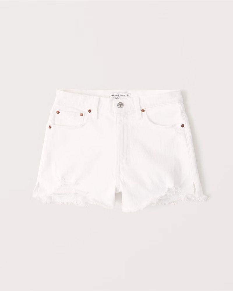 90s High Rise Cutoff Shorts | Abercrombie & Fitch (US)