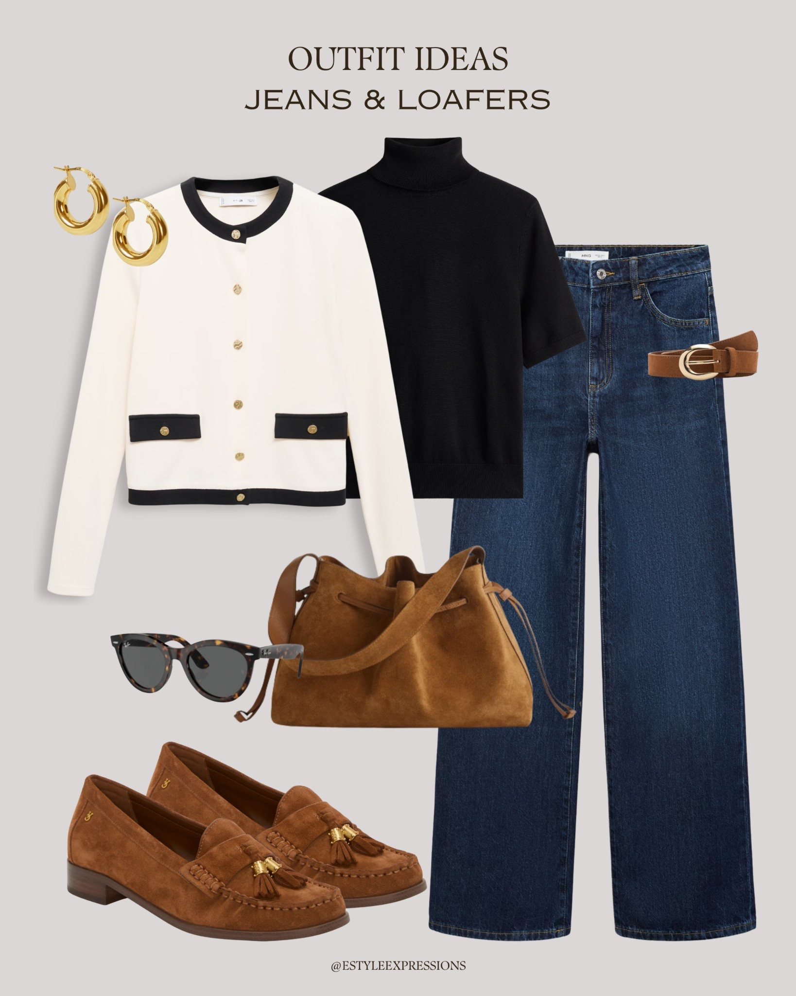 Outfit Ideas pairing Jeans with Loafers, the ultimate autumn combo!✨🍂

#LTKShoeCrush #LTKFindsUnder50 #LTKFindsUnder100