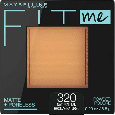 Maybelline Fit Me Matte + Poreless Pressed Face Powder Makeup & Setting Powder - Achieve Flawless Natural Tan with Ease! | Walmart (US)