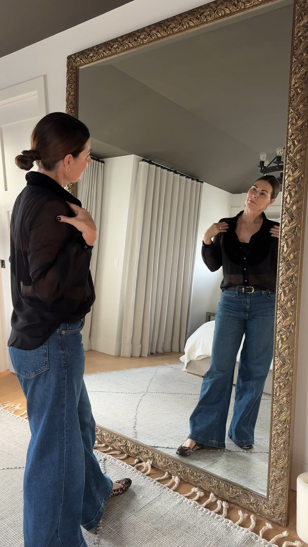 Been loving this mesh top and jeans from @Gap #GapCanada 

#LTKGiftGuide #LTKSeasonal #LTKHoliday