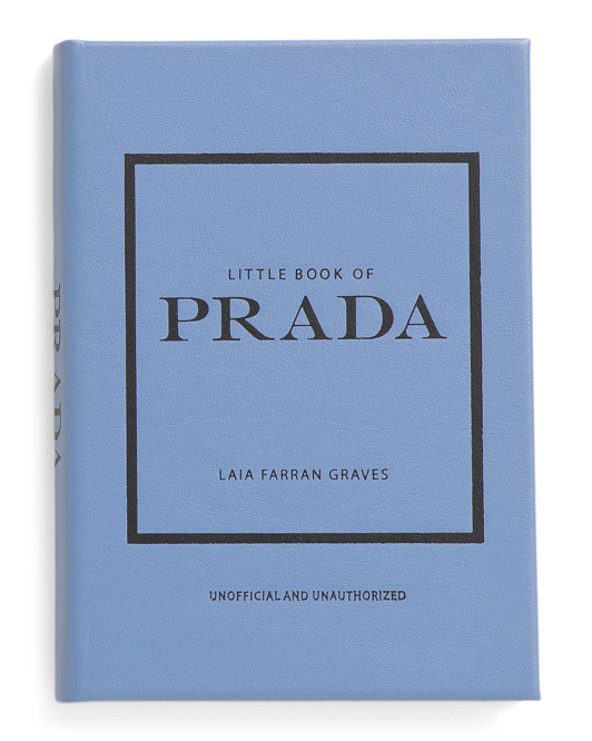 Little Book Of Prada Collection Luxe Leather Bound Book | TJ Maxx