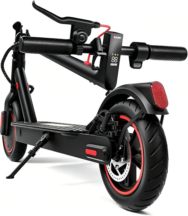 iScooter Electric Scooter Adults & Big Kids, Cruise Control, Dual Braking System, Smart App, Fold... | Amazon (US)