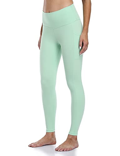 Colorfulkoala Women's High Waisted Yoga Pants 7/8 Length Leggings with Pockets | Amazon (US)